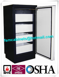Steel Security Fire Resistant File Cabinets Magnetic Proof For Storing Audio Tape / Video Tape