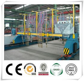 Weld Multi Function H Beam Production Line Vertical Assembling Welding And Straightening